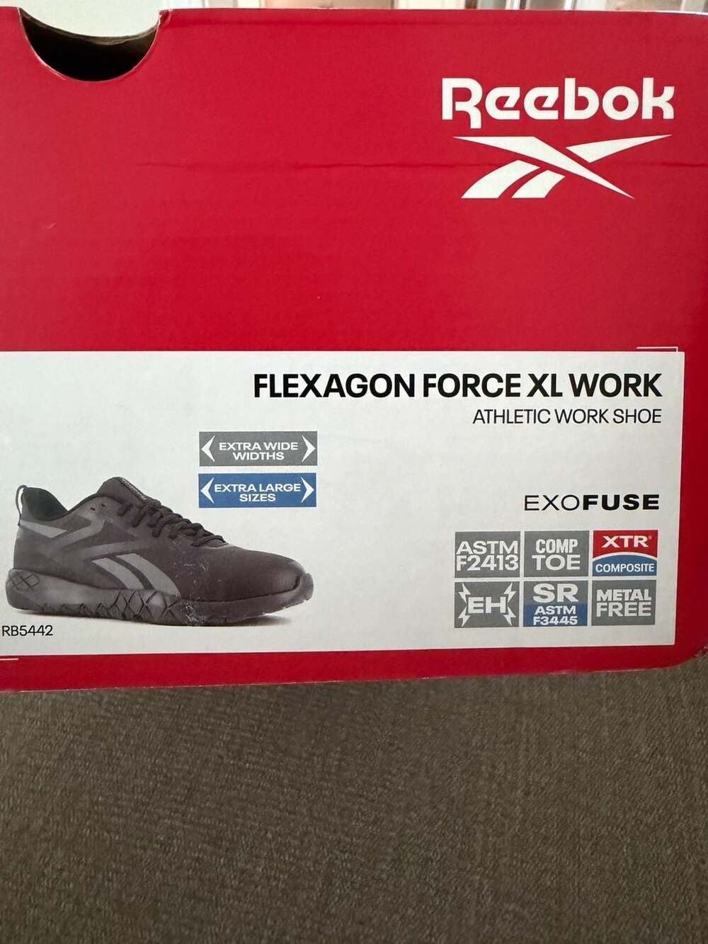 Reebok Flexagon Force XL Work Athletic Shoes Men's 11 6E RB5442 - Picture 11 of 12